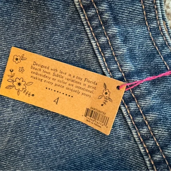 NATURAL LIFE Blue Maxi Skirt - Picture 3 of 6